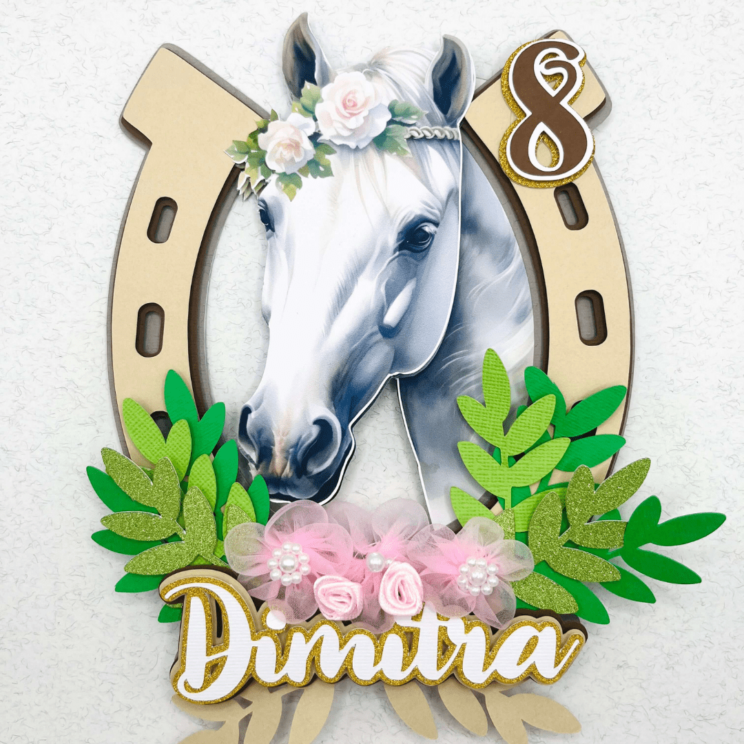 Horse Cake Topper