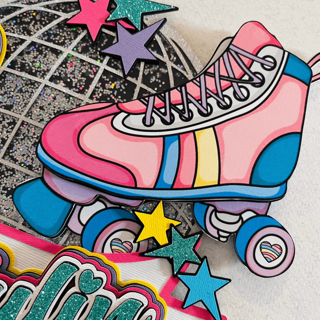 Roller Skates Cake Topper - Image 3