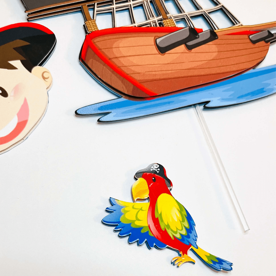 Pirates Cake Topper - Image 6
