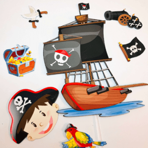 Pirates Cake Topper