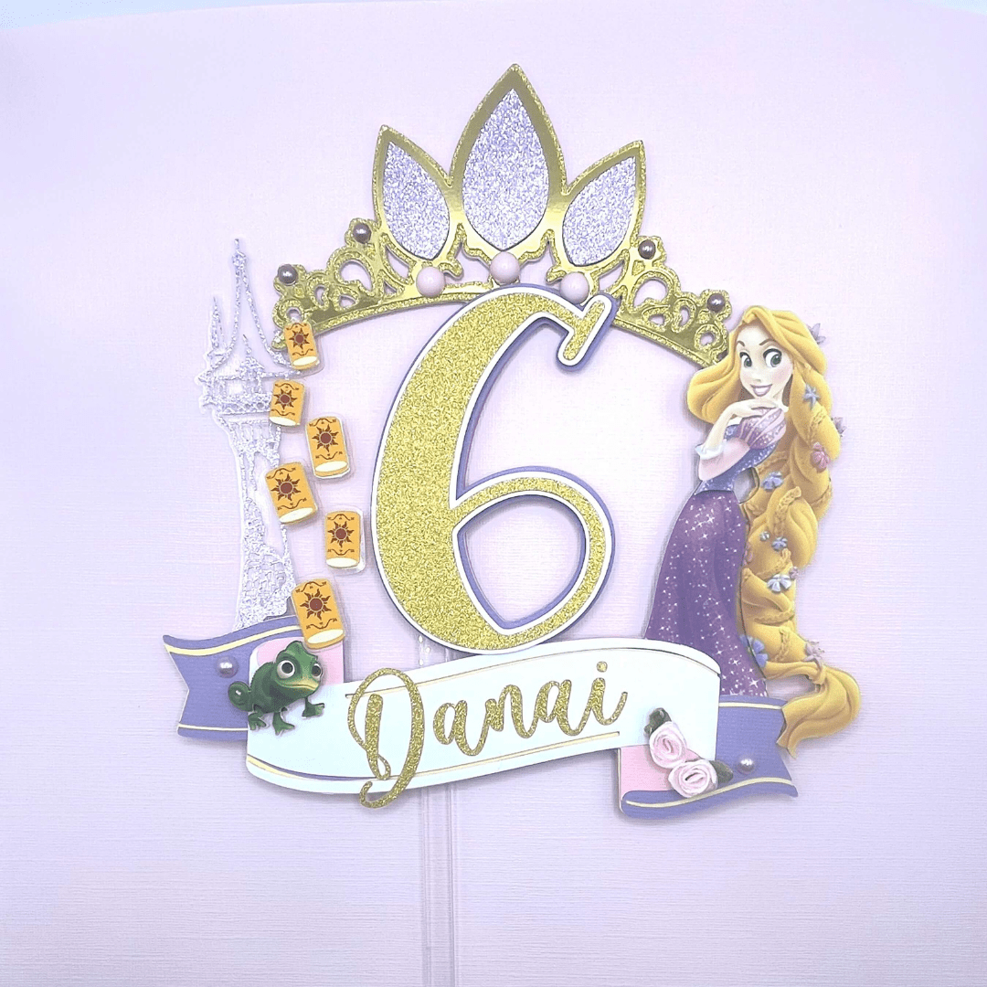Rapunzel Cake Topper
