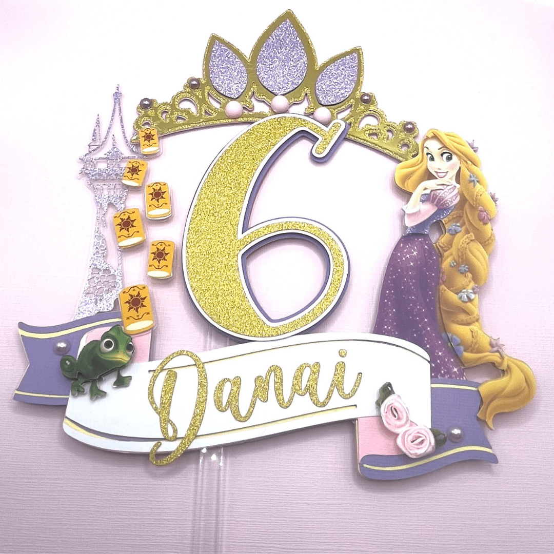 Rapunzel Cake Topper - Image 2