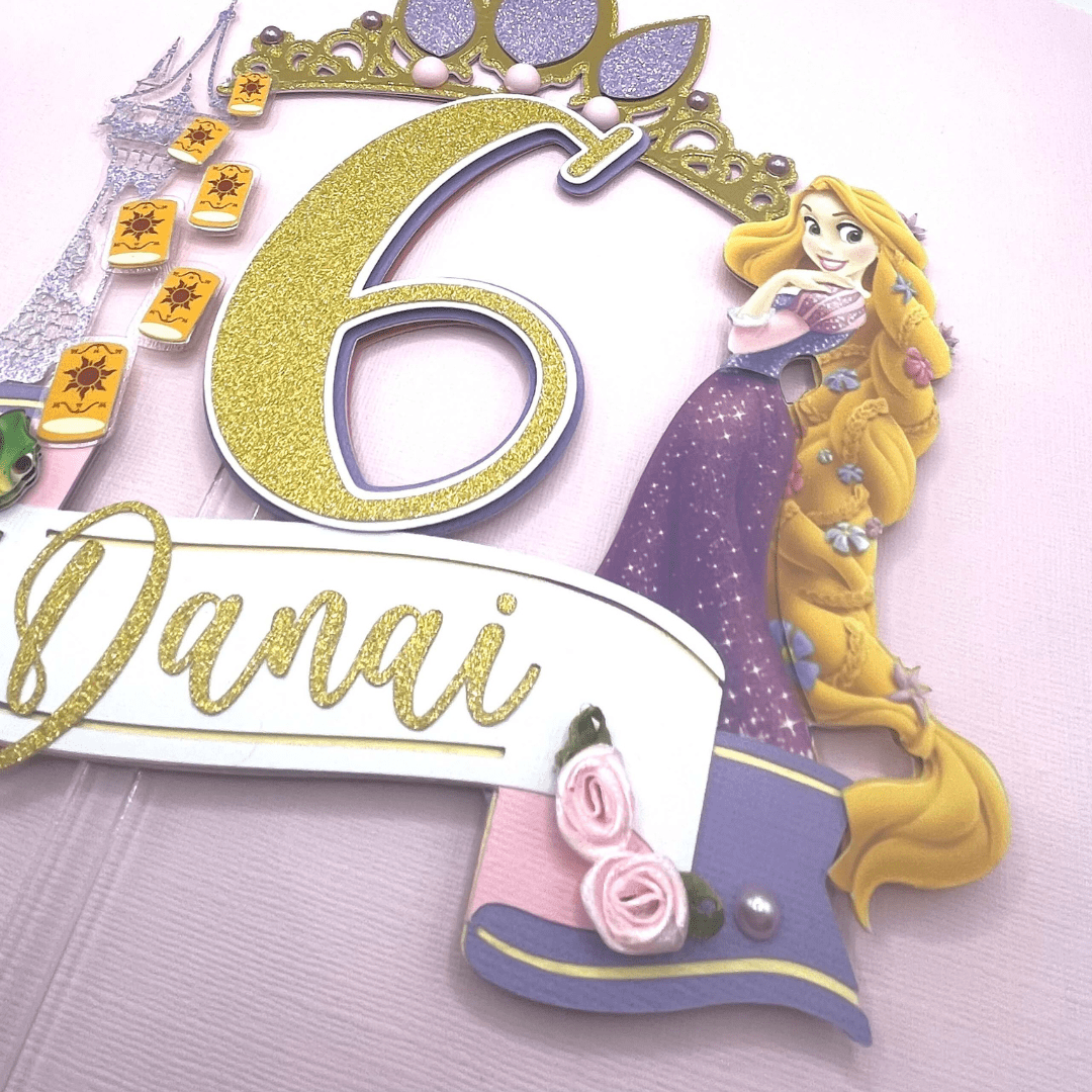 Rapunzel Cake Topper - Image 3
