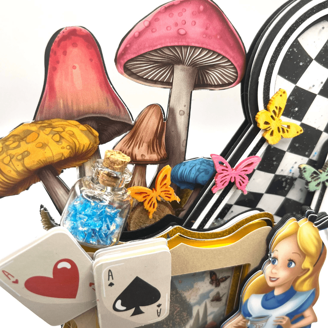 Alice in Wonderland Cake Topper - Image 6