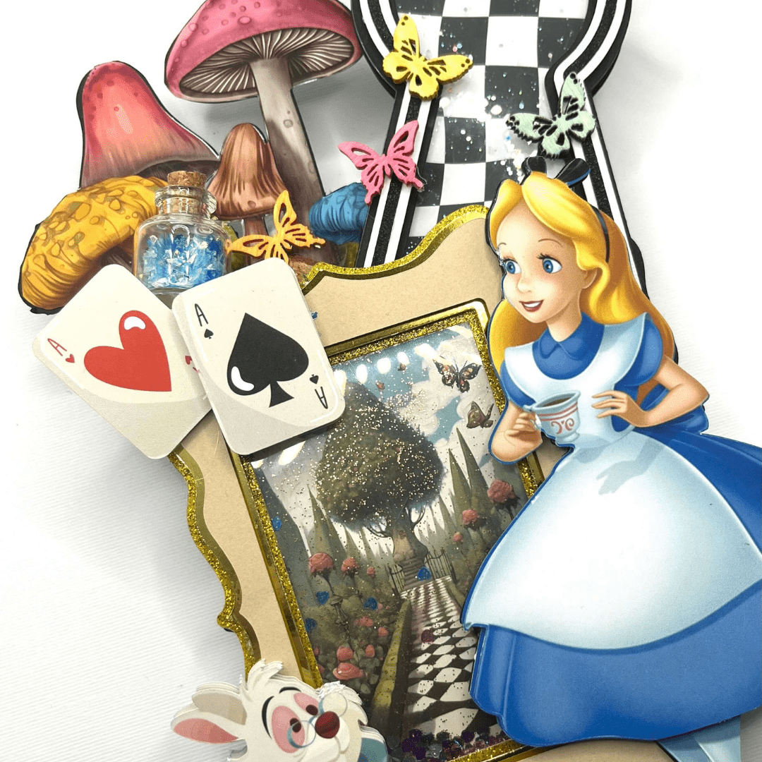 Alice in Wonderland Cake Topper - Image 9