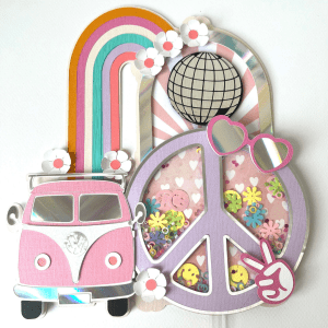 Groovy Cake Topper