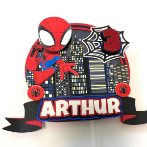 Spiderman Cake Topper