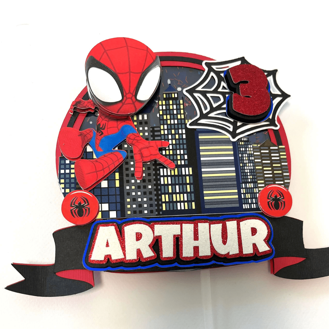 Spiderman Cake Topper