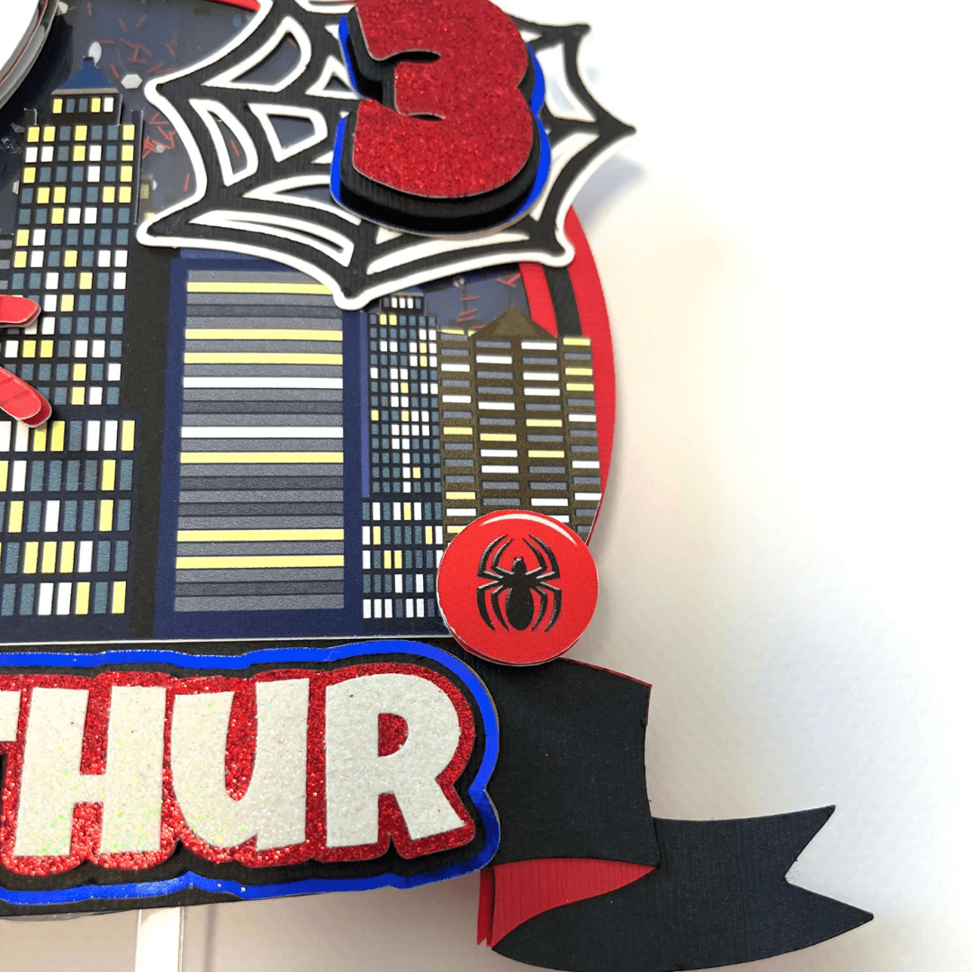 Spiderman Cake Topper - Image 6