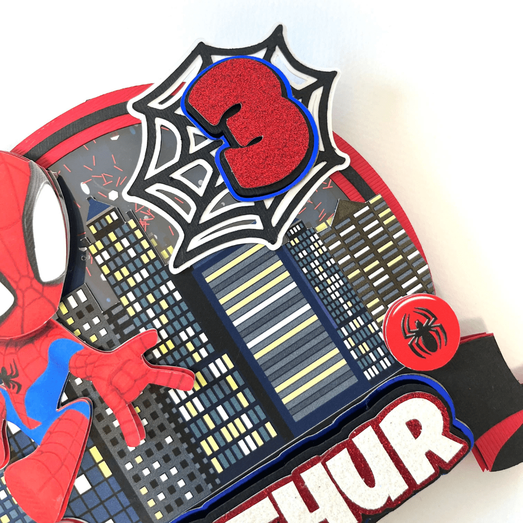 Spiderman Cake Topper - Image 5