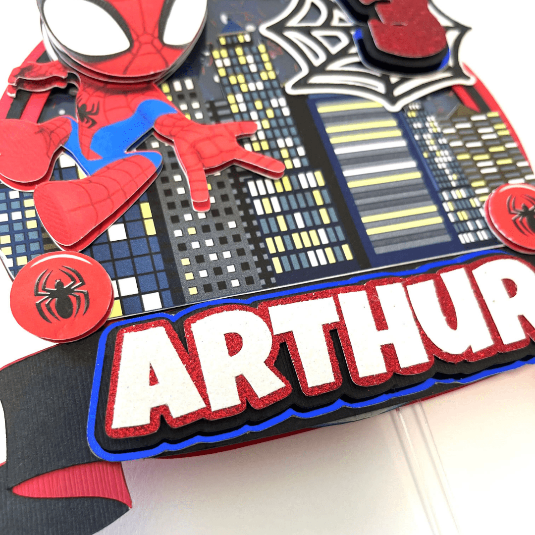 Spiderman Cake Topper - Image 2