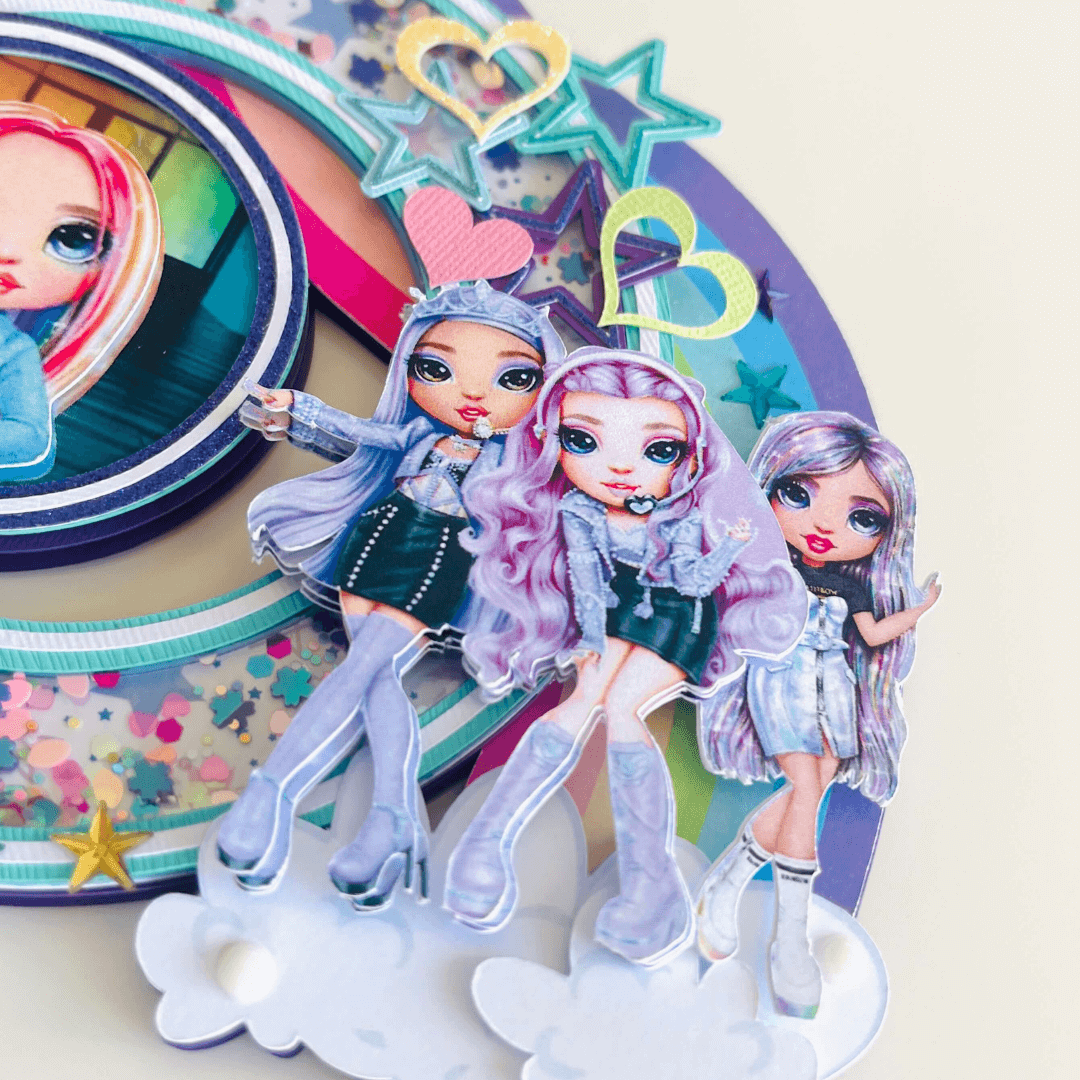Rainbow High Cake Topper - Image 2