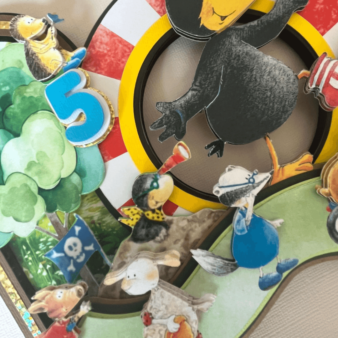 Der kleine Rabe Socke Cake Topper - Image 6