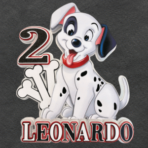 101 Dalmatians Cake Topper