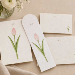 Luxury Tulip Stationery Box