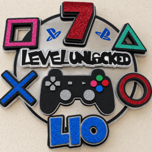 Gamer Cake Topper