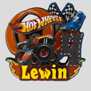 Hotwheels Cake Topper