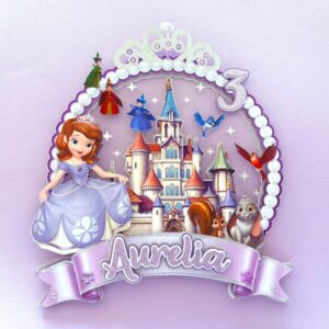 Sofia the First Cake Topper