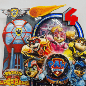Paw Patrol Migthy Pups Cake Topper