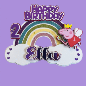 Peppa Pig Cake Topper